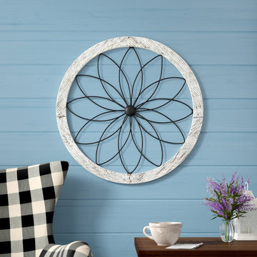 Vipudesh Floral Metal Wall Decor